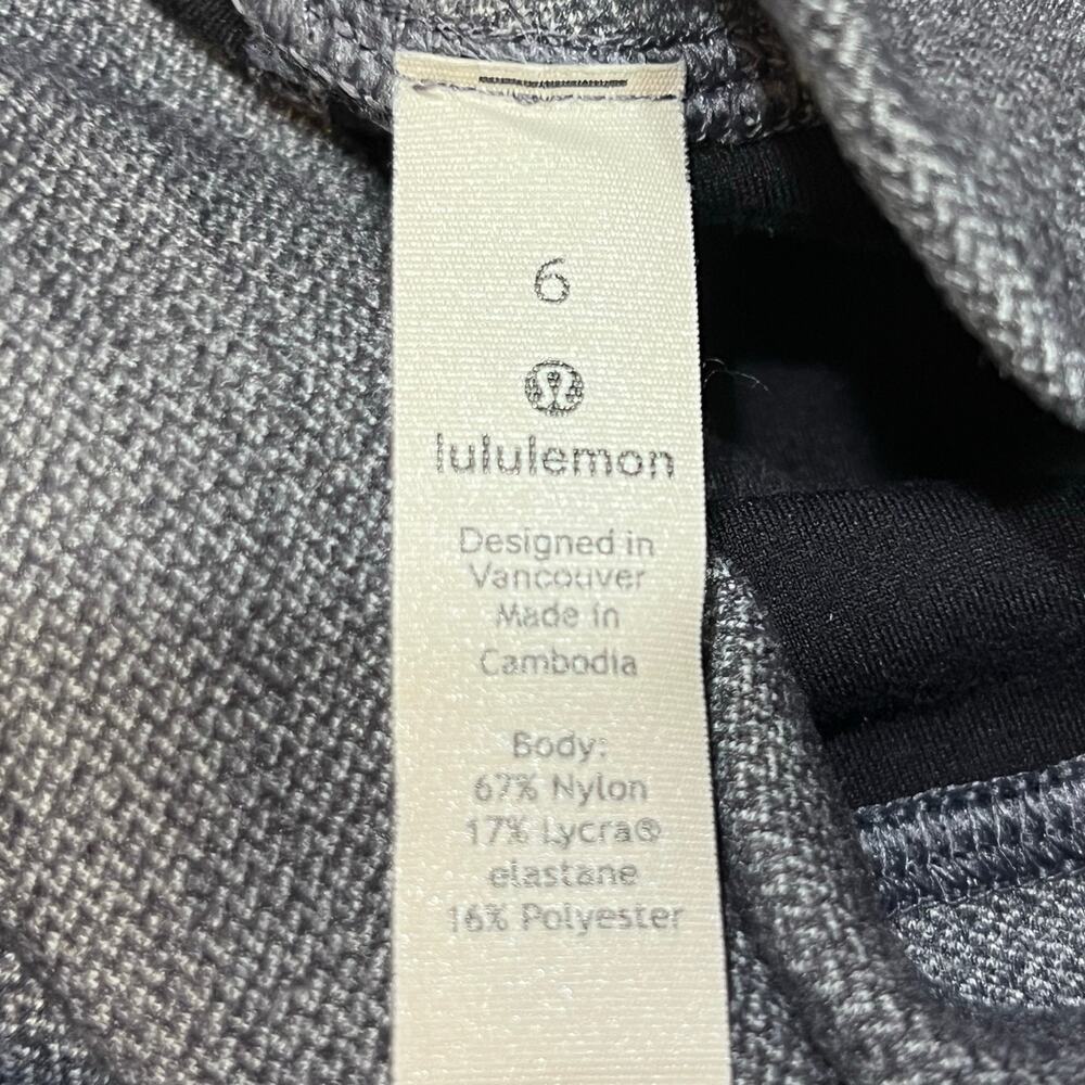Lululemon Align Pant Leggings 6 Heathered Graphite Gray High Rise 25 Inseam - Picture 5 of 6